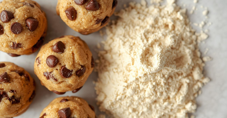 Nutraflav No-Bake Cookie Dough Protein Bites