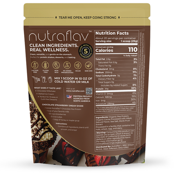 Chocolate Pea Protein Powder