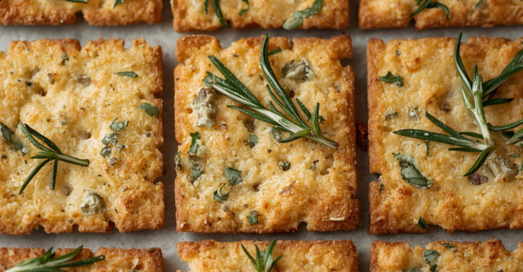 Savory Protein Crackers