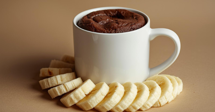 Chocolate Protein Banana Bread Mug: A Quick Baked Treat