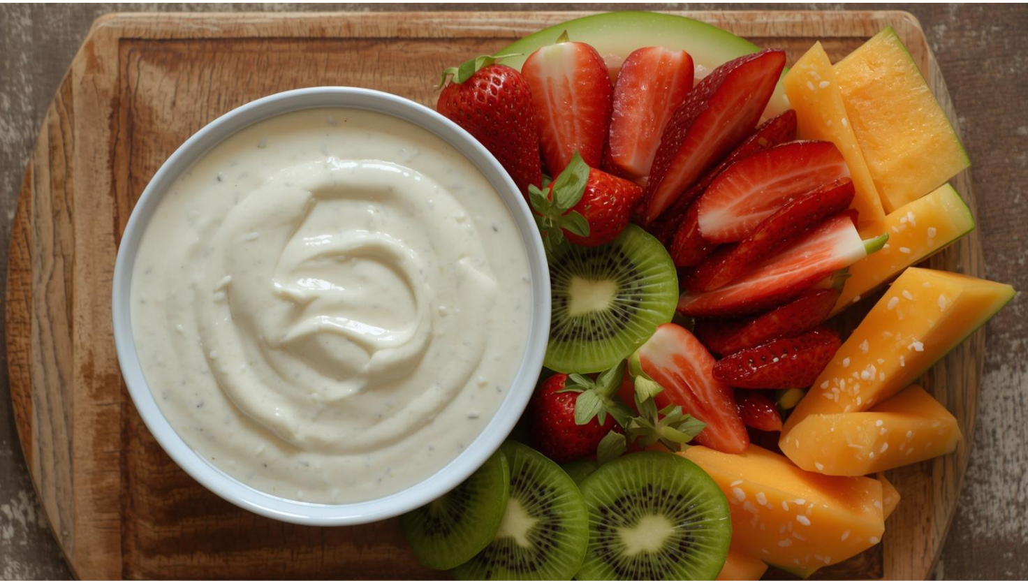 Creamy Vanilla Protein Fruit Dip: A Simple Snack Upgrade