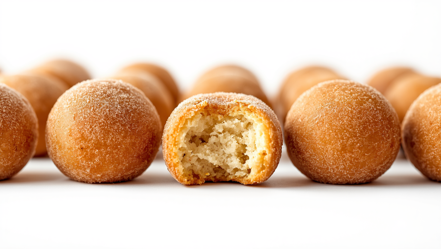 High Protein Vanilla Cinnamon Donut Holes