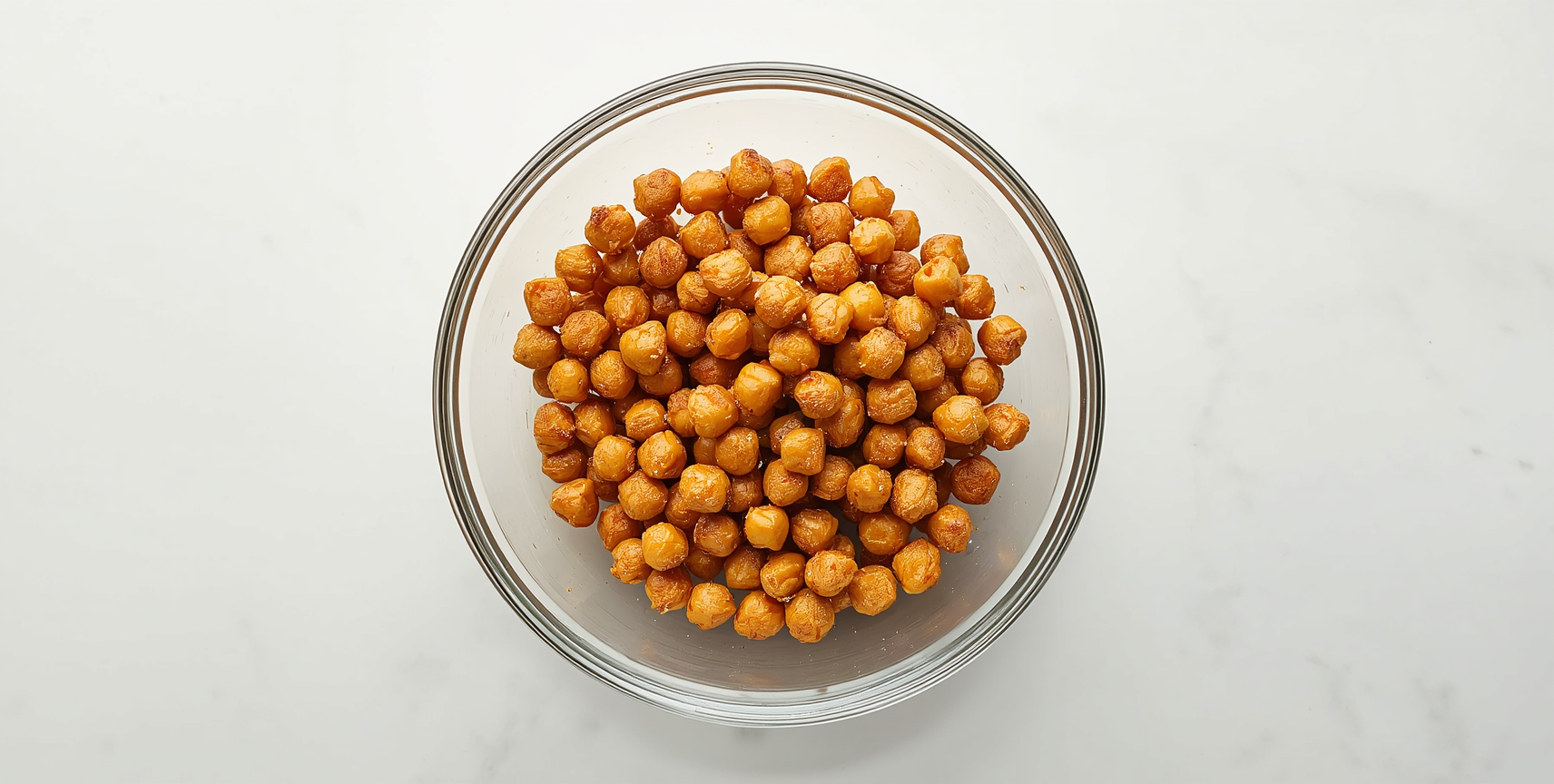 Roasted Ranch Chickpeas - A Delicious High Protein Snack