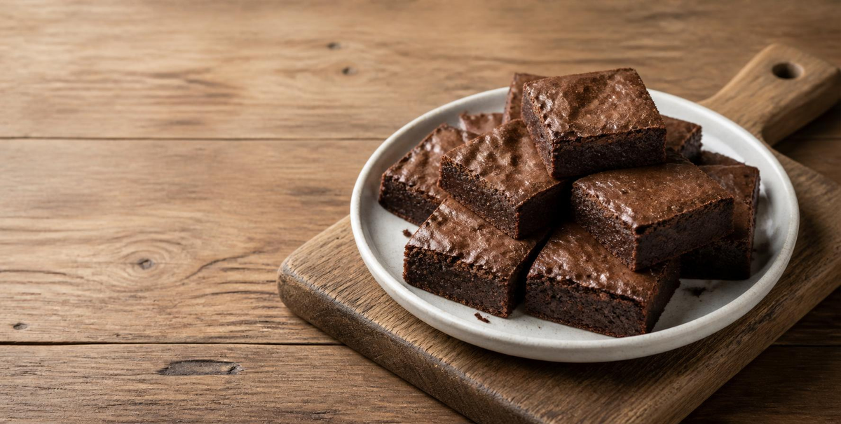 Chocolate Pumpkin Protein Brownies