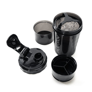 All-in-One 16oz Shaker for Protein & Vitamins