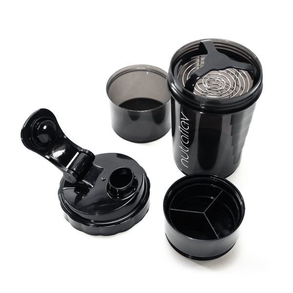 All-in-One 16oz Shaker for Protein & Vitamins