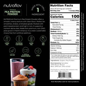 (Pre-Order) 1.65 lbs. Pea Protein Powder