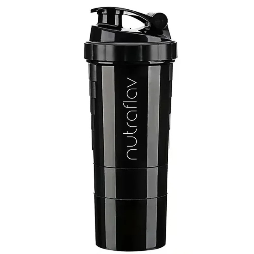All-in-One 16oz Shaker for Protein & Vitamins